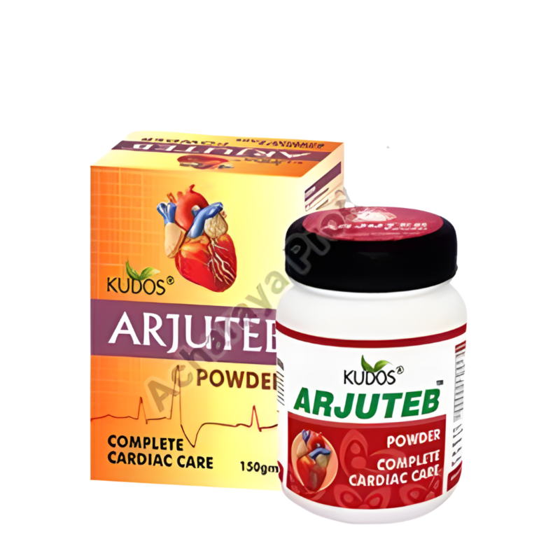 A white colored plastic package storing kudos herbal powder that promotes overall cardiovascular health and protects the heart.